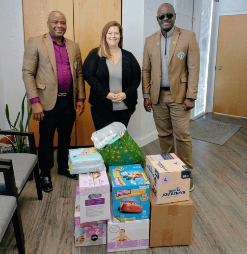 Charity Donation of Baby Products to Crisis Pregnancy Center